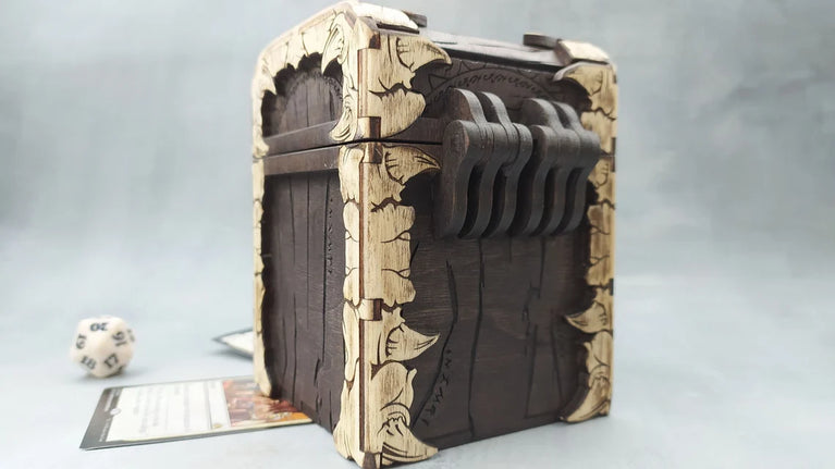 Rustic Bone Card Chest