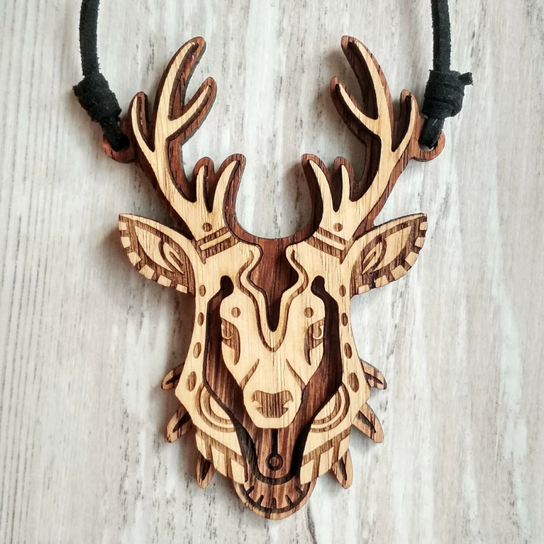 Deer Totem Necklace