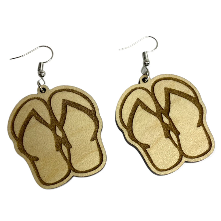 Flip Flop Dangle Earrings