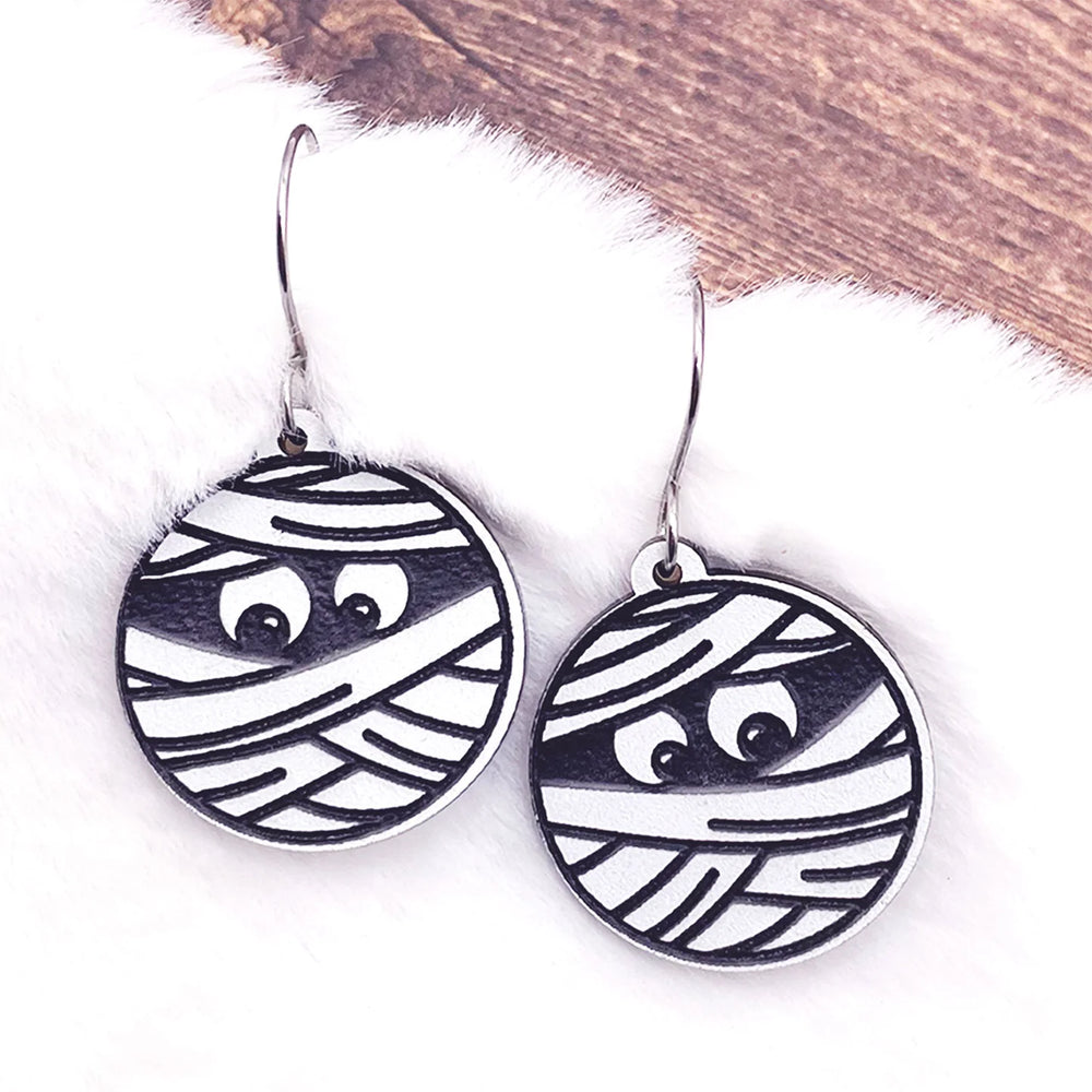 Mummy Earrings