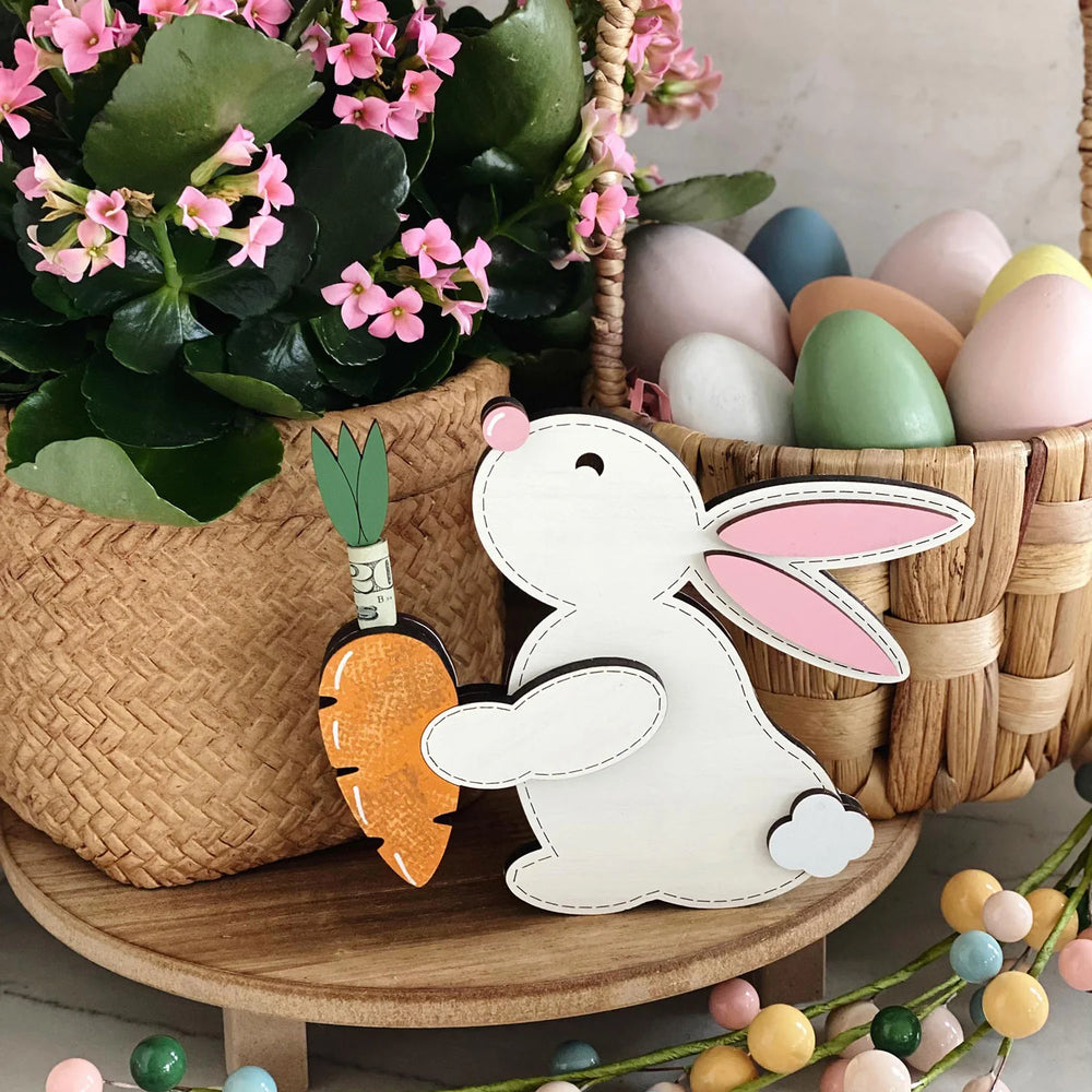 Personalized Easter Bunny Money Holder