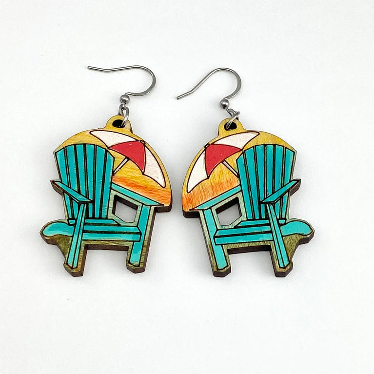 Adirondack Chair Earrings