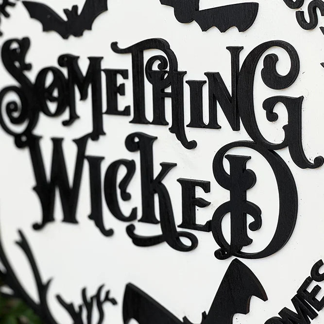 Something Wicked Door Hanger