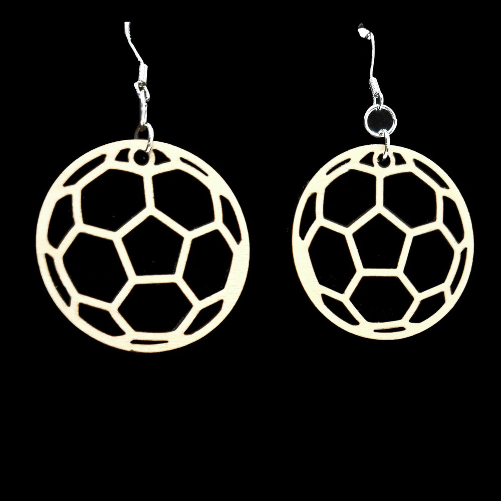 Soccer Earrings