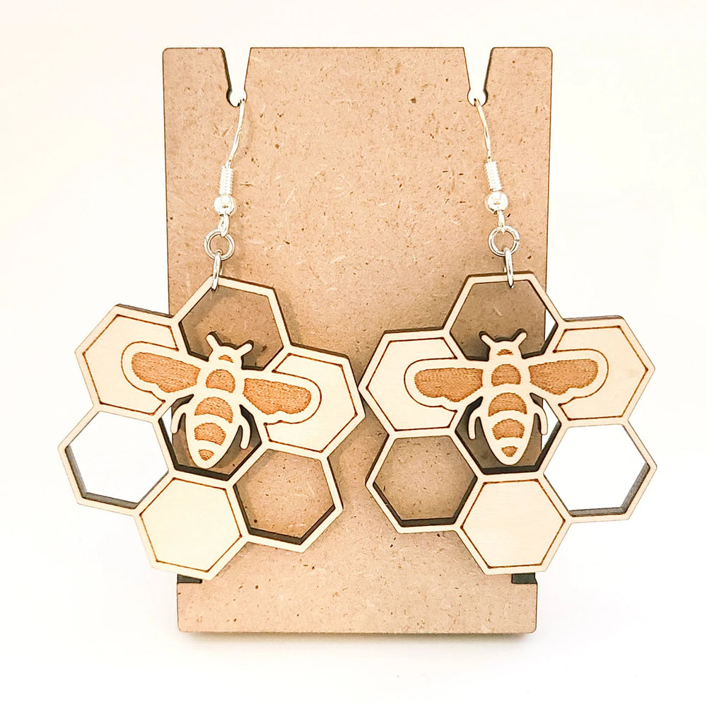 Honey Bee Earrings