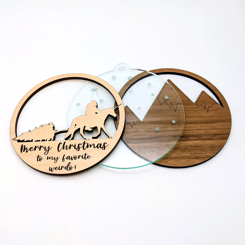 Mystical Mountain Ornament