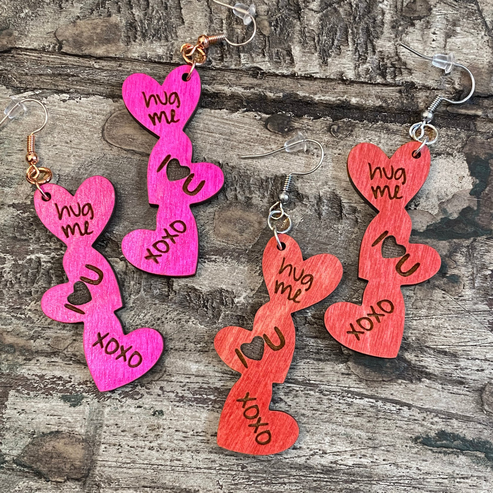 Conversation Heart Earrings