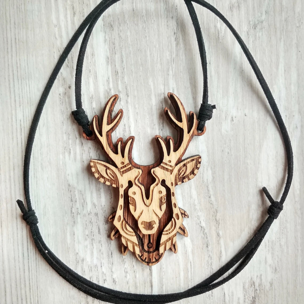 Deer Totem Necklace