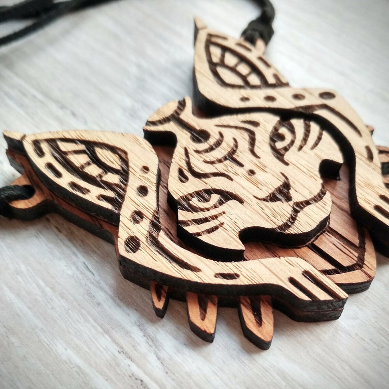 Lynx Totem Necklace