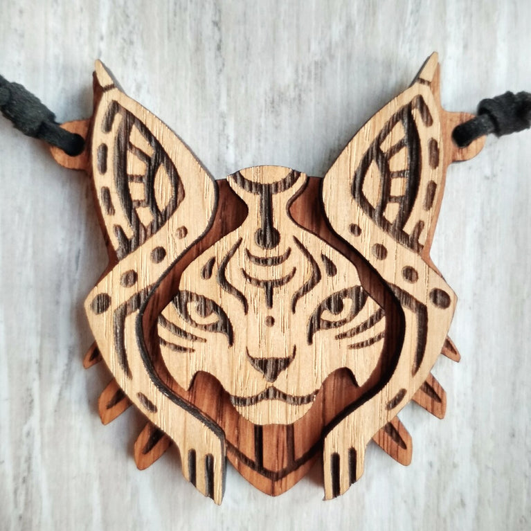 Lynx Totem Necklace