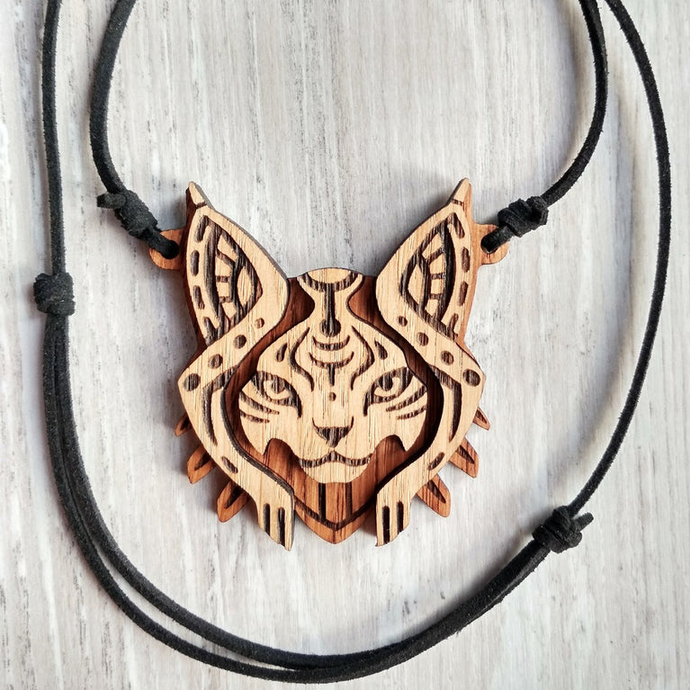 Lynx Totem Necklace