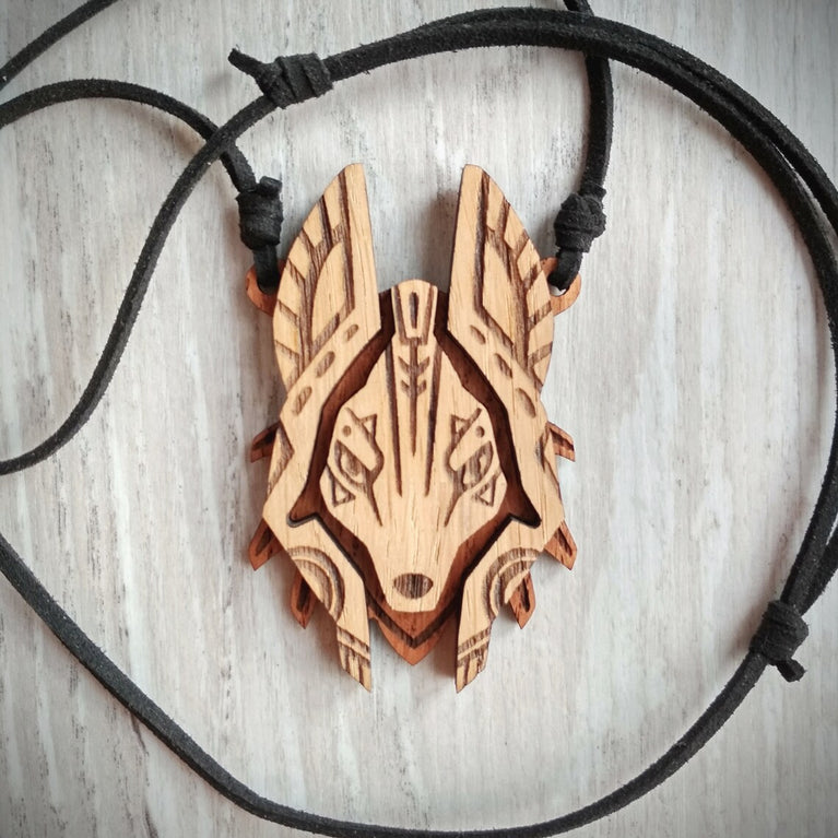 Wolf Totem Necklace