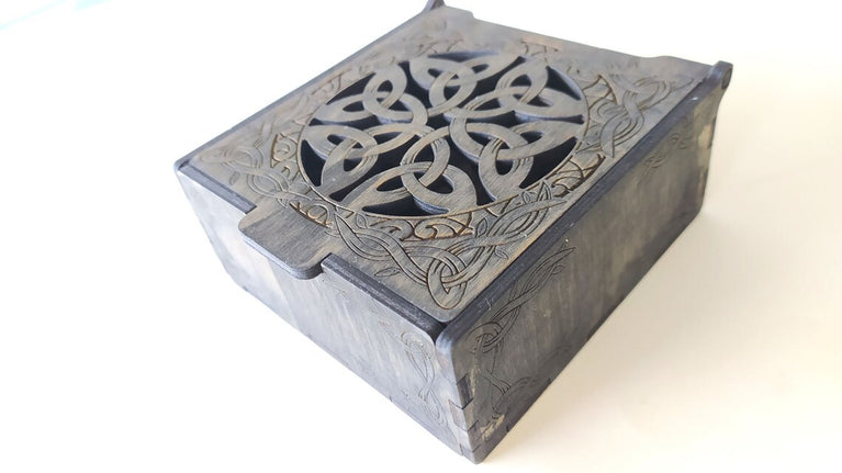 7 Celtic Coasters with box